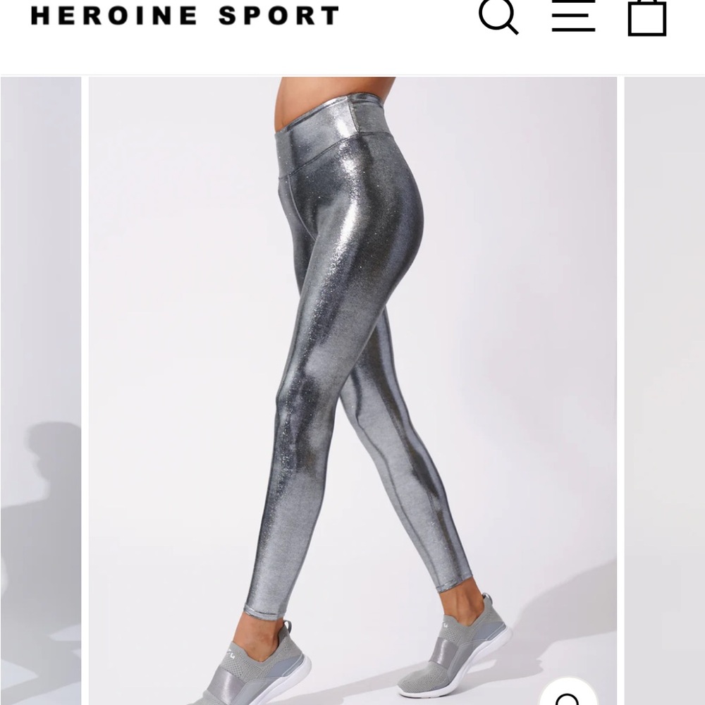 Heroine Sport Metallic Marvel Leggings